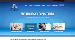 Desktop Screenshot of cedeso.co.cr